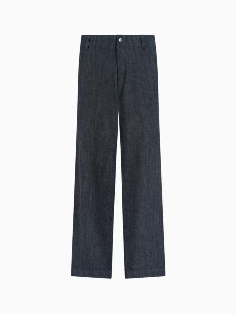 GIORGIO ARMANI DENIM COLLECTION STRETCH-COTTON JEANS