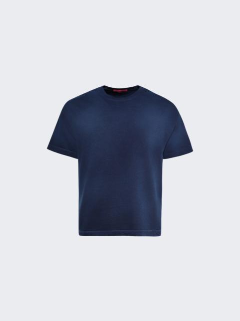 The Elder Statesman Sunbleached Oversized Tee Newblue