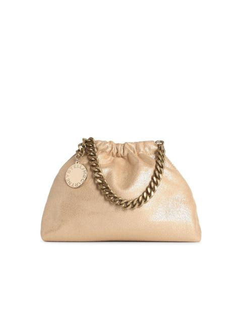 Stella McCartney Stella McCartney Mini Falabella Coulisse Bag Gold