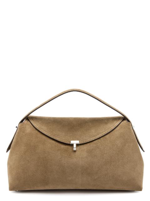 Toteme T-Lock Suede top Handle bag