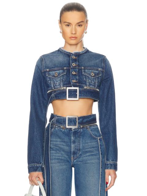 Jean Paul Gaultier Super Cropped Denim Jacket
