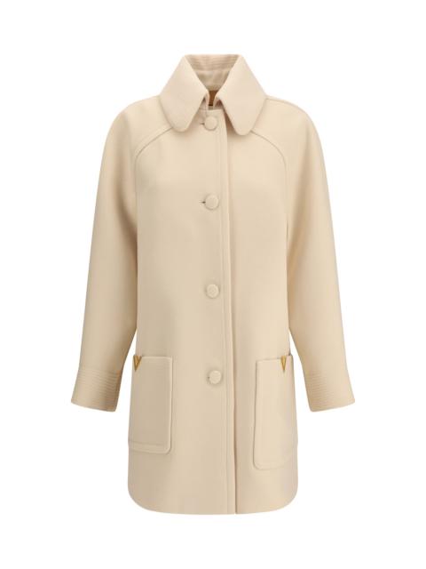 Valentino Wool Drap Caban