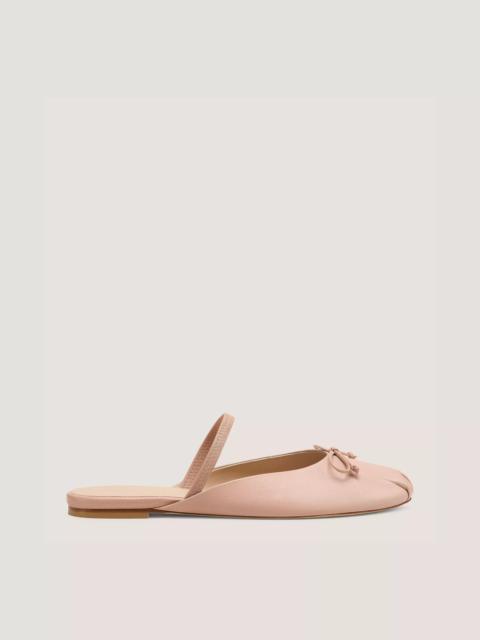 Stuart Weitzman PRIMA BOW BALLET MULE