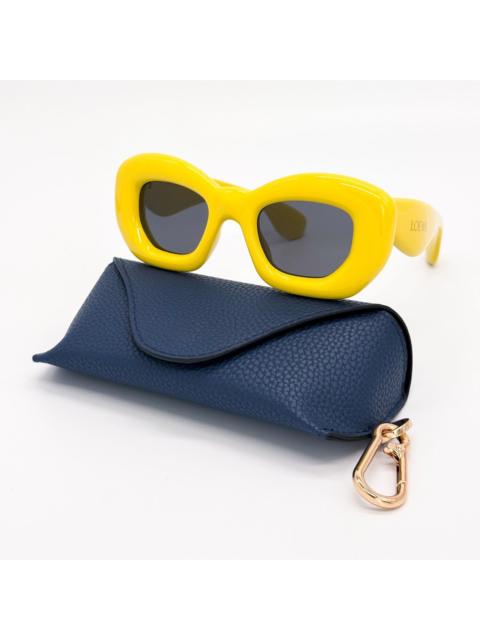 Loewe NEW LW40117I 39A LOEWE SUNGLASSES, UNISEX YELLOW EYEWEAR LOE