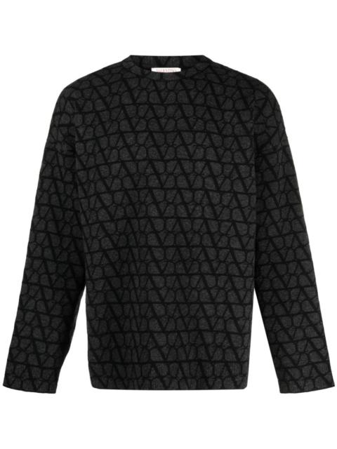 Valentino Toile Iconographe-pattern jumper
