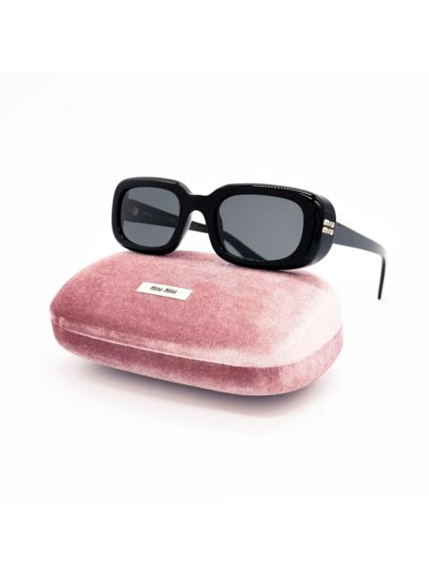 Miu Miu New Miu Miu MUB13S 16K08Z Black Women Sunglasses SMU B13