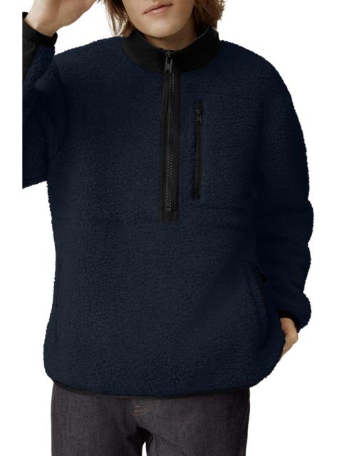 Canada Goose Renfrew Wool Blend Fleece Half Zip Pullover