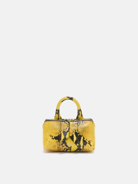 THE ATTICO ''FRIDAY'' YELLOW AND BLACK MINI BAG