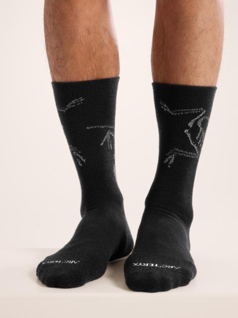 Arc'teryx Merino Wool Mid Bird Sock