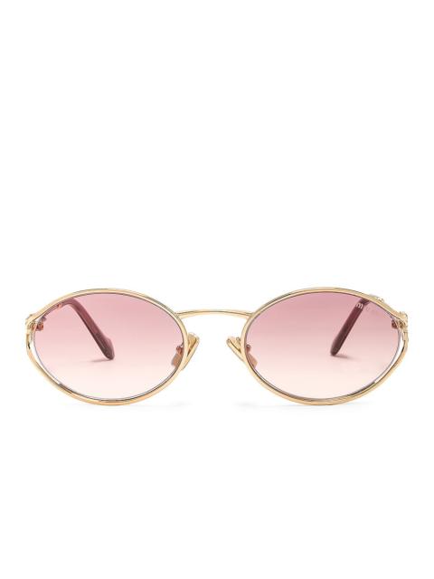Miu Miu Oval Sunglasses