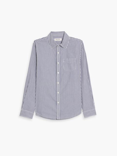 Other Designers Mill striped cotton-poplin shirt