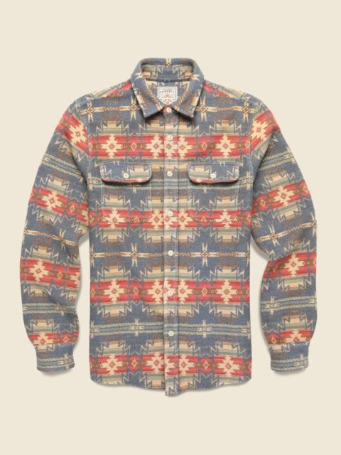 FAHERTY Canyon Overshirt - Fall Harvest