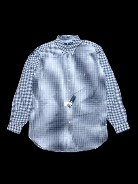 NEW Polo Ralph Lauren Shirt Blue Long Sleeve Size 2XLT