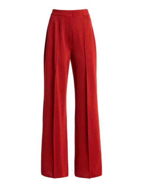 HIGH SPORT Evie Slinky Knit Pants red