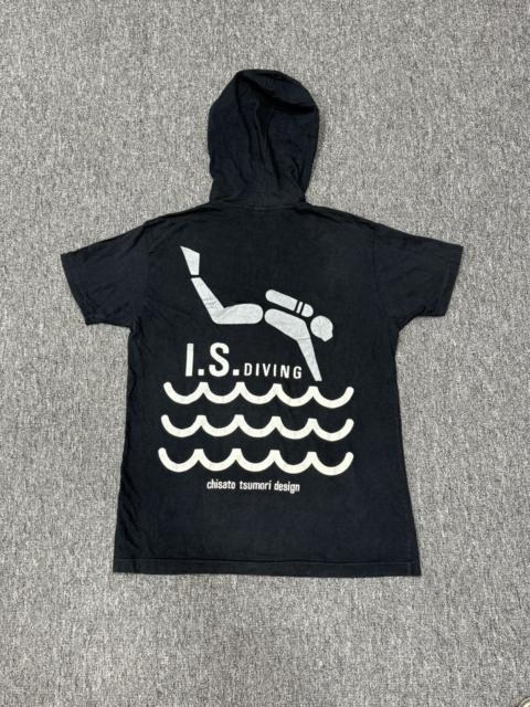 Other Designers Issey Miyake - IS diving by Tsumori Chisato Hoddie Short Sleeve Tshirt