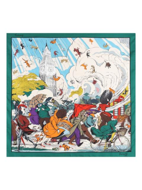 Burberry Burberry Women Printed Silk Foulard