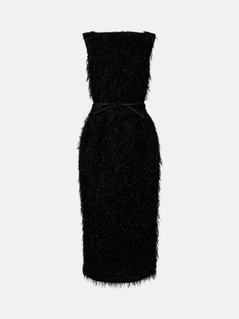 Erdem Lurex® fil coupé midi dress