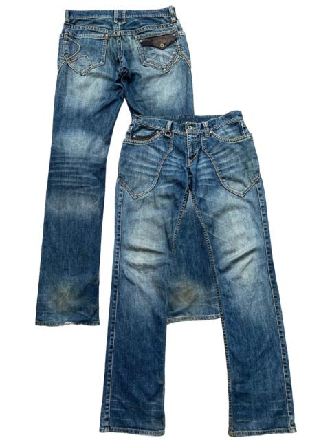 Other Designers Nicole Club - Nicole HideAway Japan Straight Cut Denim Jeans 32x34.5