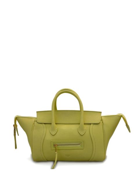 CELINE Celine Women Luggage Small Leather Tote Bag