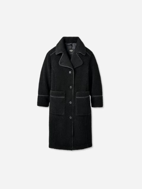 UGG ® Women's Sema ®fluff Coat Polyester in Black
