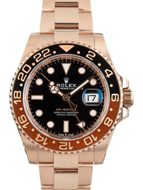 ROLEX Rolex GMT-Master II Everose Ref 126715 'Root Beer' Model