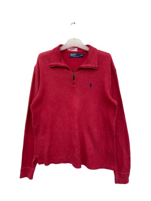 Other Designers Polo Ralph Lauren - Vintage Polo Ralph Lauren Half Zipper Pullover