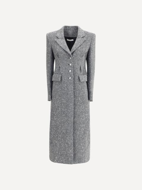 Alessandra Rich Tweed long Coat