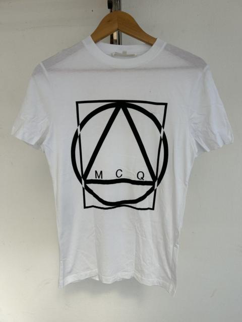 Alexander McQueen MCQ Fronthit White T