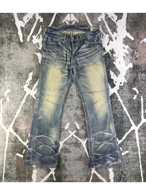 Other Designers Vintage - Blue Way Jeans Flare Denim KJ2309