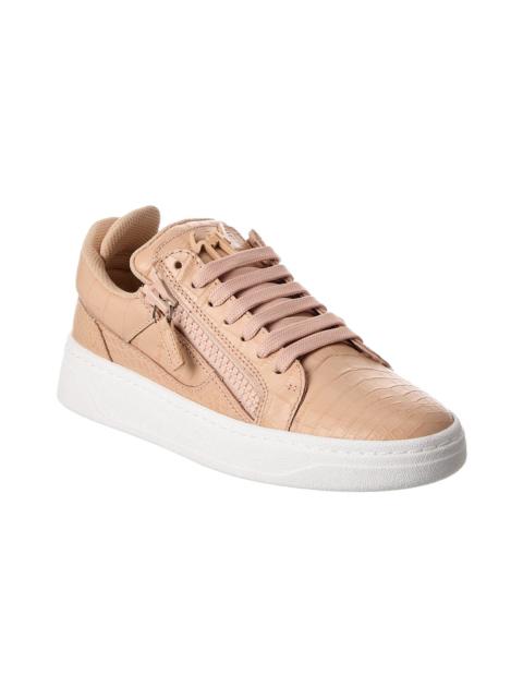 Giuseppe Zanotti Giuseppe Zanotti GZ/94 Croc-Embossed Leather Sneaker