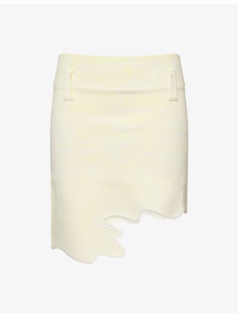 PH5 Alani UV Reactive Wavy Knitted Mini Skirt