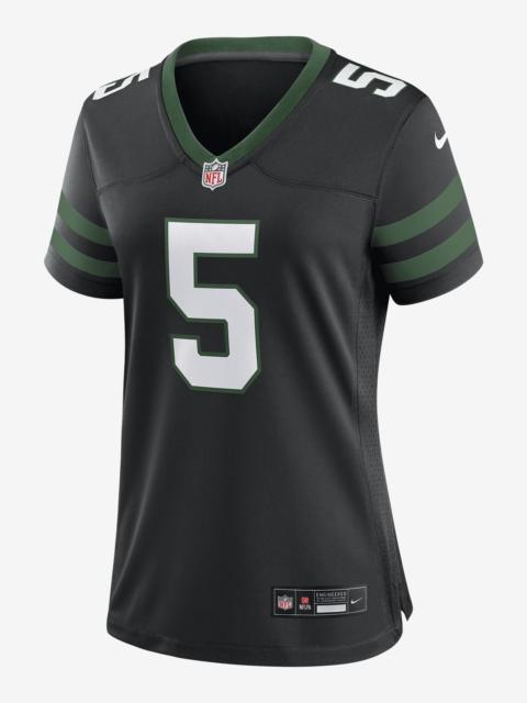 Nike Garrett Wilson New York Jets Women's Nike NFL Game Football Jersey