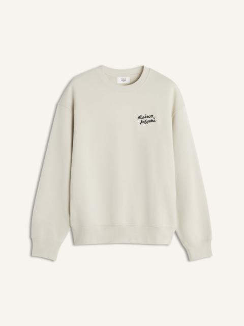 Maison Kitsuné MAISON KITSUNE HANDWRITING COMFORT SWEATSHIRT