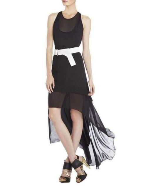 Other Designers BCBGMAXAZRIA - Rasha Black Halter Dress