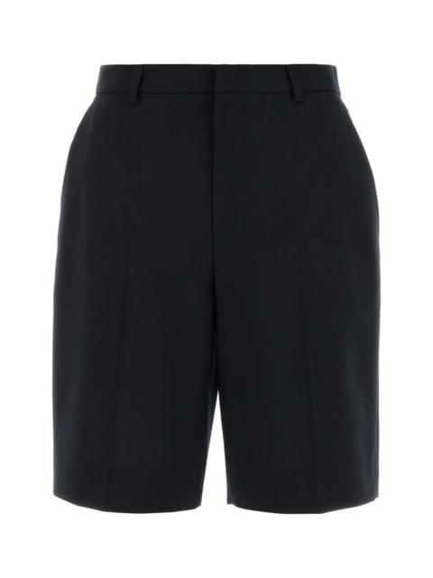 GUCCI Gucci Women Dark Blue Wool Shorts