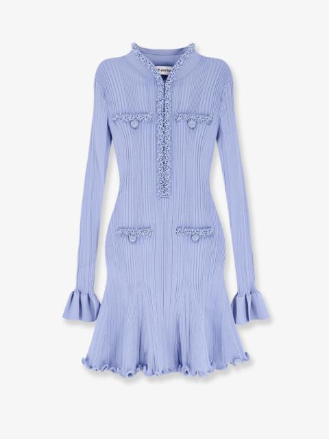 self-portrait Self Portrait Ribbed Knitted Mini Dress