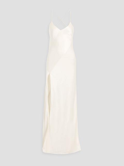 Other Designers Silk-satin gown