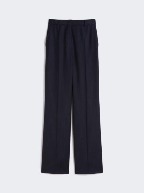Max Mara MEDIUM Patterned wool trousers