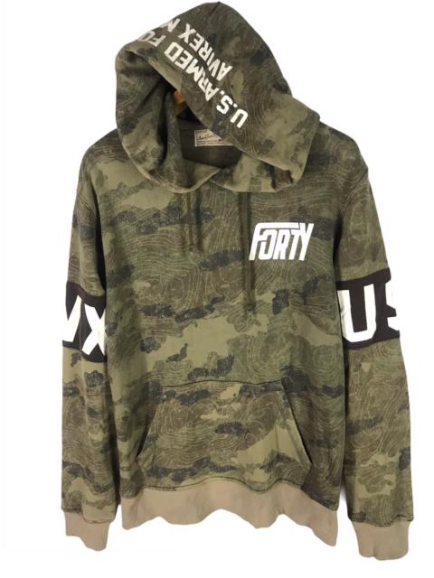 Other Designers Military - MFG. FORTY USA ARMY CAMOUFLAGE PULLOVER HOODIE