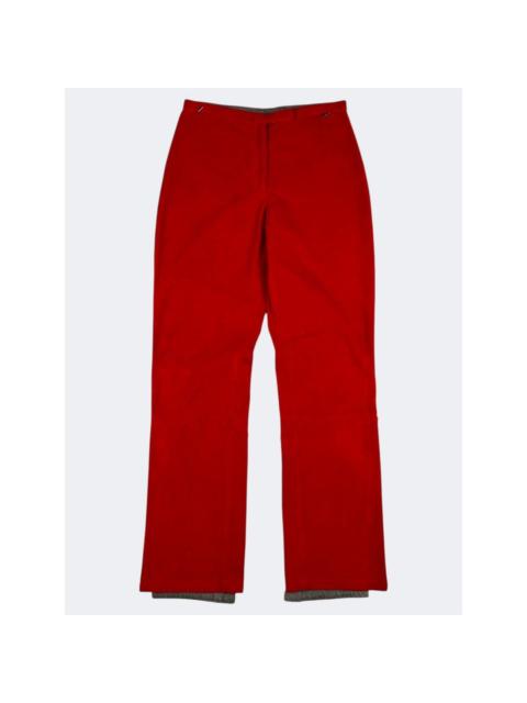 Prada 1990's Sport - Linea Rossa Padded Corduroy Pants