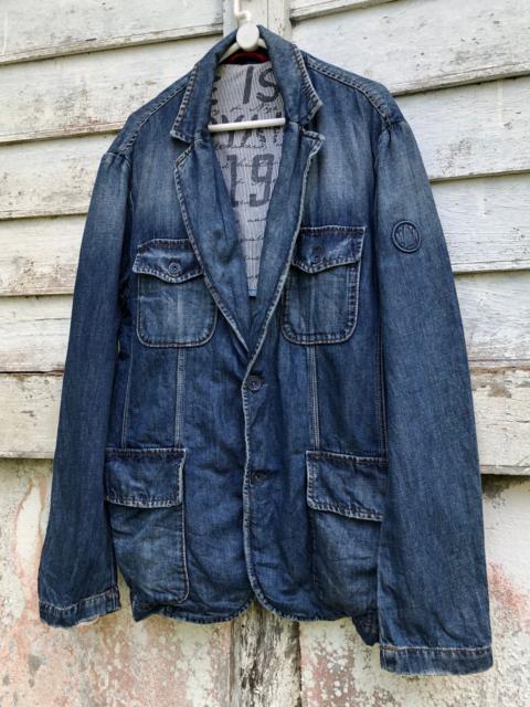 Other Designers Johnston & Murphy - Murphy & Nye Sail Denim Indigo Jacket