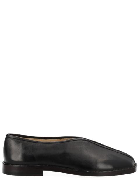 Lemaire LEATHER FLAT PIPED SLIPPER