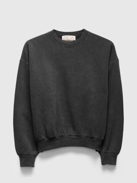 REMI RELIEF 14G Brushed Fleece Crewneck in Black