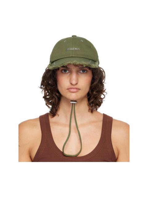 JACQUEMUS Khaki 'The Artichaut' Cap