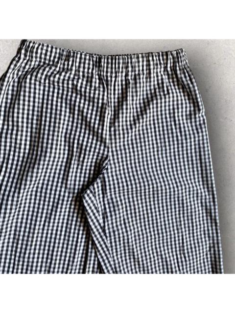 Plaid Cotton Balloon Pants