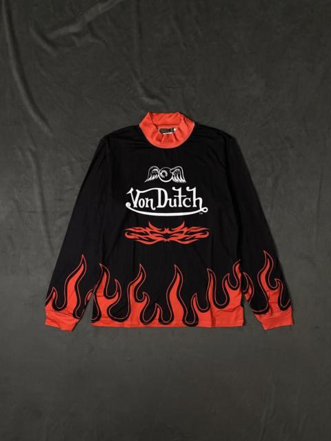 Other Designers Rare Dolls Kill x Von Dutch Motocross Long Sleeve Tee Medium