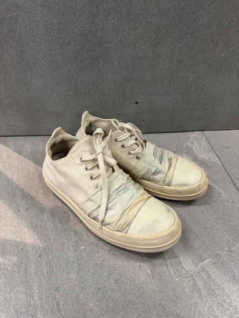 Rick Owens Rick Owens SS06 White Strapped Bandage Sneakers