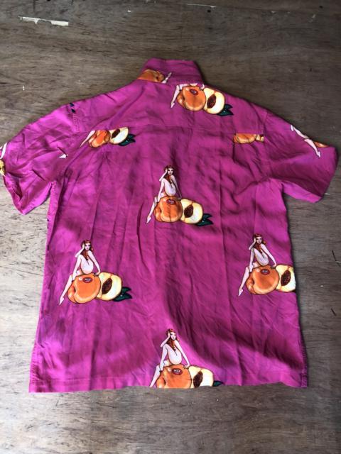 Other Designers Huf - RARE Huf full print peach sexy girls all over print shirt