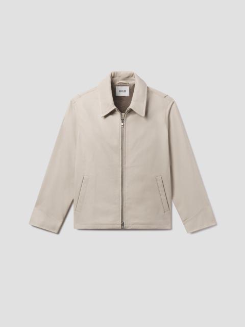 AGOLDE CHADWICK JACKET IN BONE
