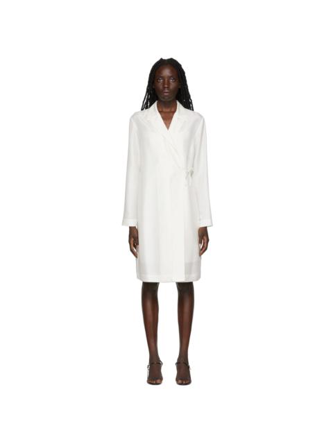 The Row SSENSE Exclusive White Pura Coat